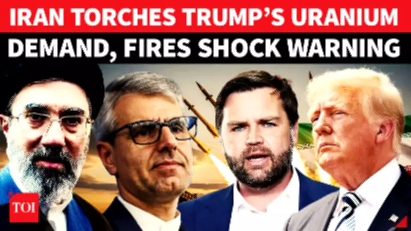 Iran Denies Uranium Deal With Trump, Demands Sanctions Relief First