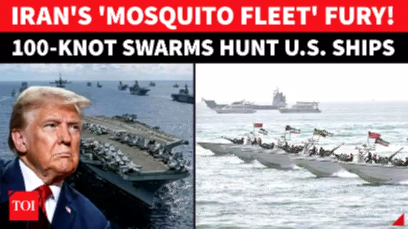 Iran Deploys 'Mosquito Fleet' in Strait of Hormuz, Escalating Tensions with US Navy