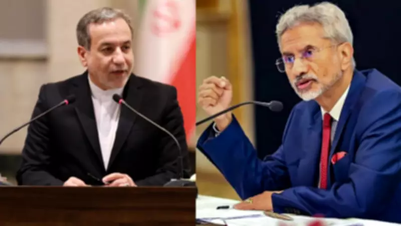 Iran FM Araghchi Calls EAM Jaishankar Amid West Asia Crisis