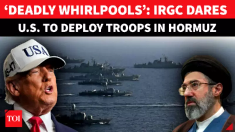 Iran Issues Grave Warning Over Strait of Hormuz Control, Threatens 'Deadly Whirlpools'