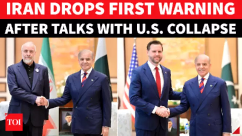 Iran Issues Stern Warning to US After Failed Islamabad Talks, Vance Returns Empty-Handed