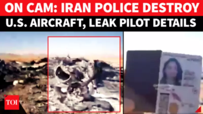 Iran Leaks Female U.S. Pilot Details, Releases New C-130 Destruction Video From Isfahan