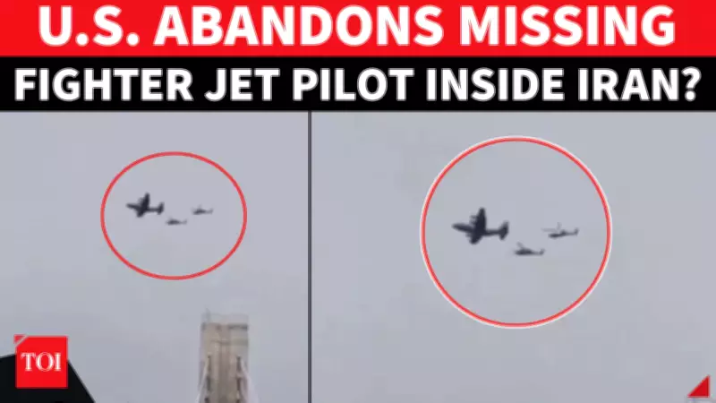 Iran Media Claims US Abandoned Pilot After Alleged F-35 Downing Over Iran