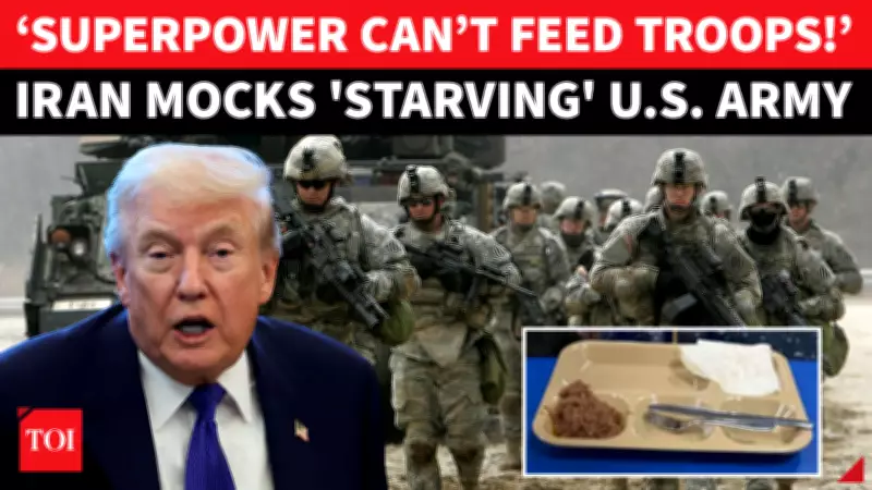 Iran Mocks US Military Over Warship Food Shortages in Viral Online Campaign