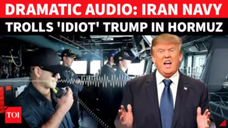 Iran Navy Audio Mocks Trump, Warns Ships In Strait Of Hormuz Tensions