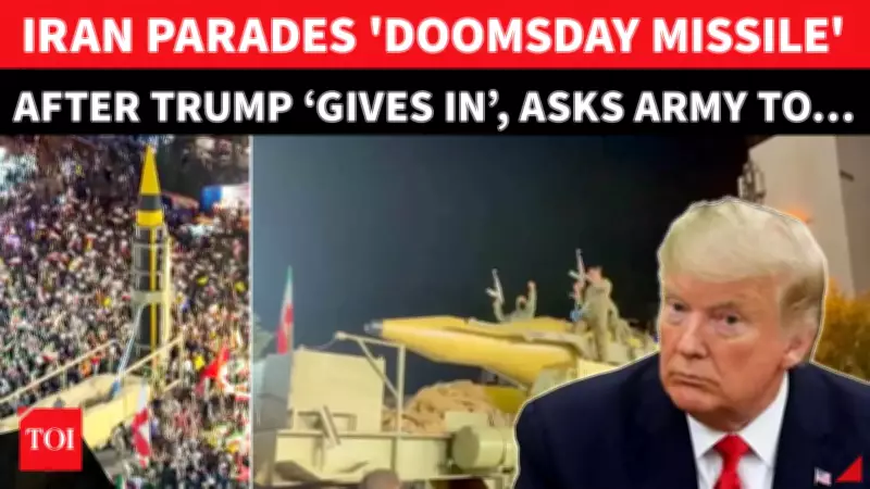 Iran Parades 'Doomsday' Missiles in Cities, Sends Stark Warning to Gulf Region