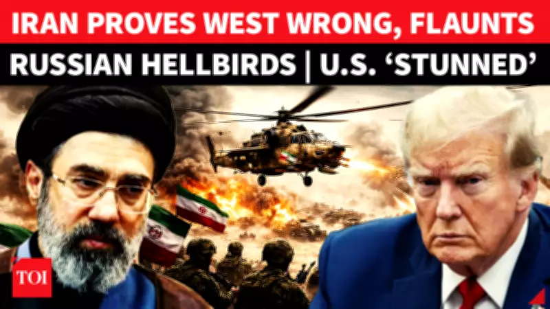 Iran Parades Russian Mi-28 Helicopters in Tehran to Counter Western Claims of Air Force Losses