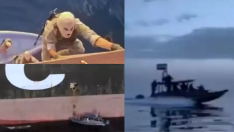 Iran Releases Footage of Seizing India-Bound Ship in Strait of Hormuz