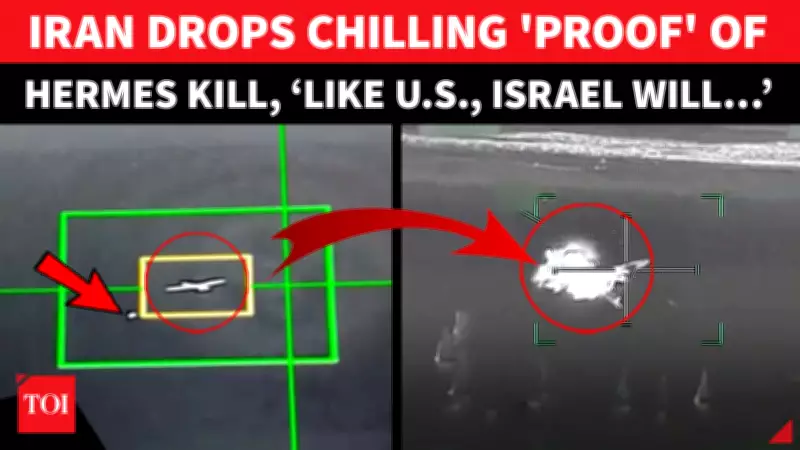 Iran Releases Video Proof of Israeli Hermes 900 Drone Kill, Mocks Military