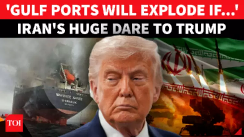 Iran Threatens 'Gulf Port Apocalypse' as Trump Escalates Hormuz Tensions
