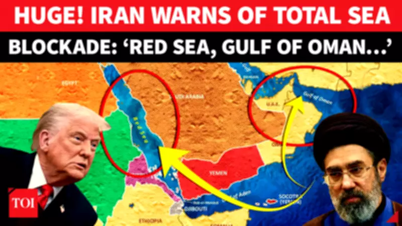 Iran Threatens Red Sea Blockade in Retaliation to US Naval Action