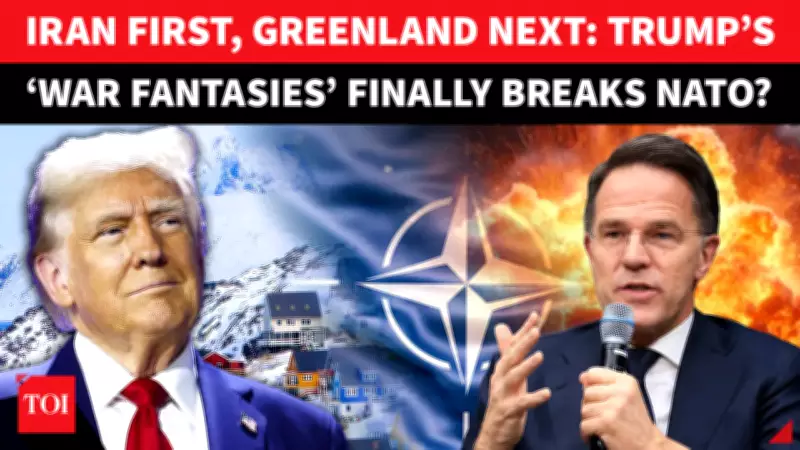 Iran War Reshapes Geopolitics, Fuels Trump's Greenland Ambitions Amid NATO Rift