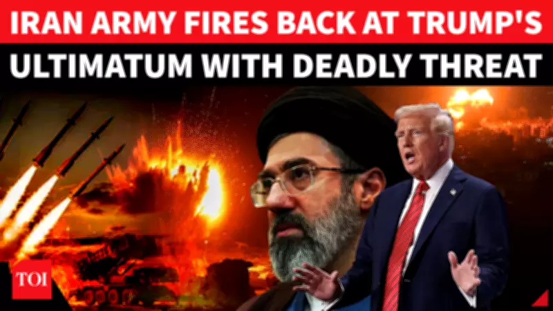 Iran Warns of 'Hell' in Region After Trump's 48-Hour Ultimatum