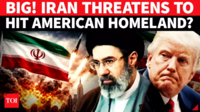 Iran Warns War Could Reach U.S. Soil After Trump's Profane Hormuz Threat