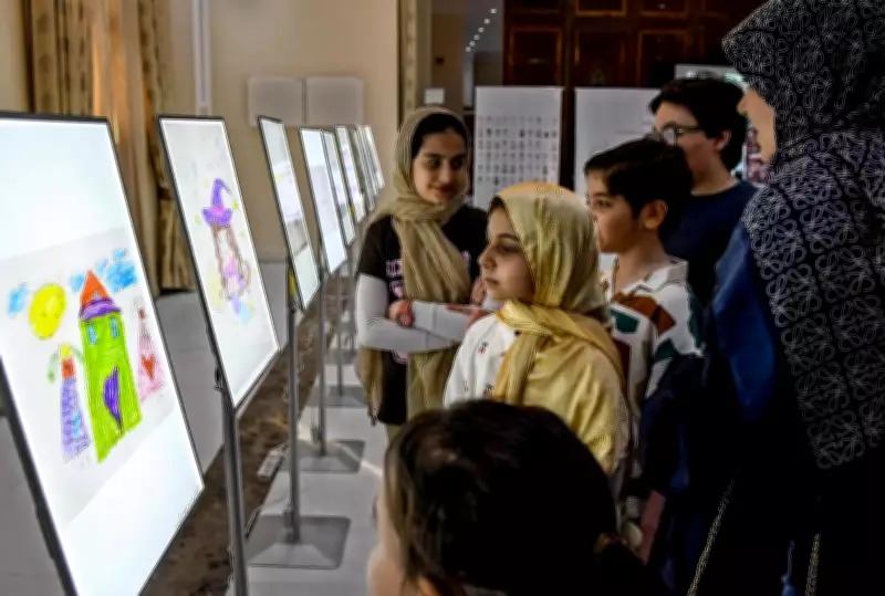 Iranian Embassy in Delhi Displays Heartbreaking Drawings of Children Killed in Minab School Strike