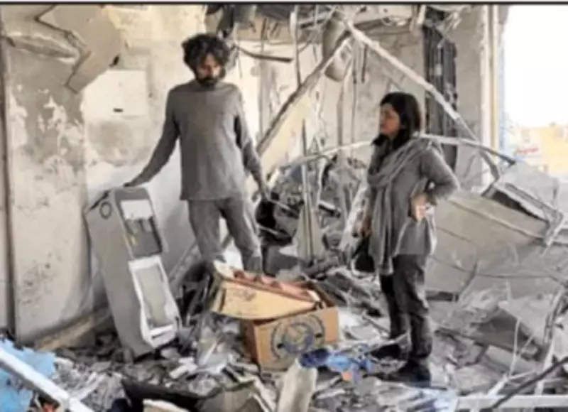 Iranian Musician Plays Final Elegy in Ruins of Bombed Music Academy