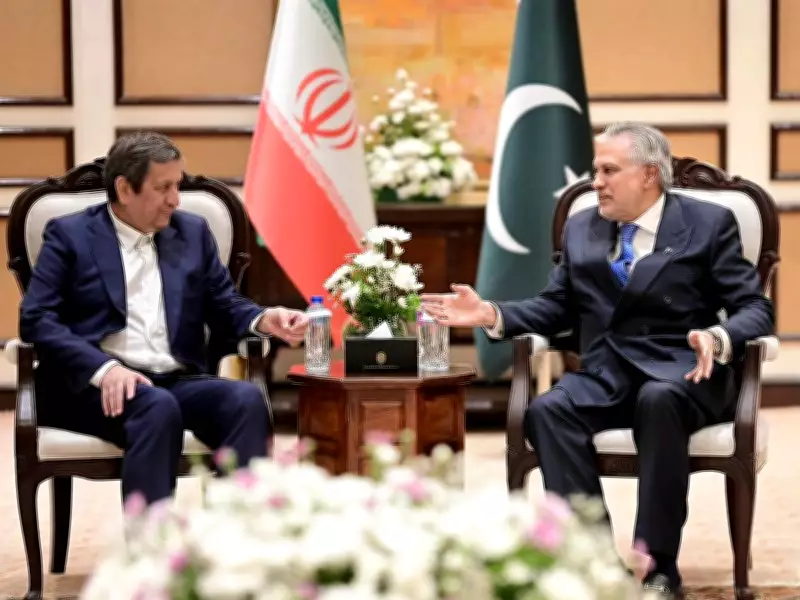 Iran's Central Bank Governor Hemmati Holds Talks with Pakistan's Deputy PM Ishaq Dar