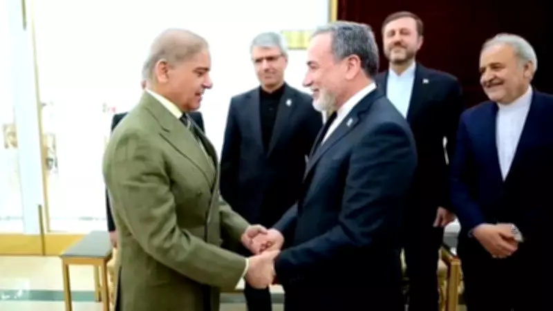 Iran's Foreign Minister Araghchi Meets Pakistan PM Shehbaz Sharif