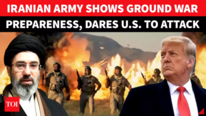 Iran's Stark Warning: Army Video Shows Commandos, Missiles, and 'Come Closer' Message