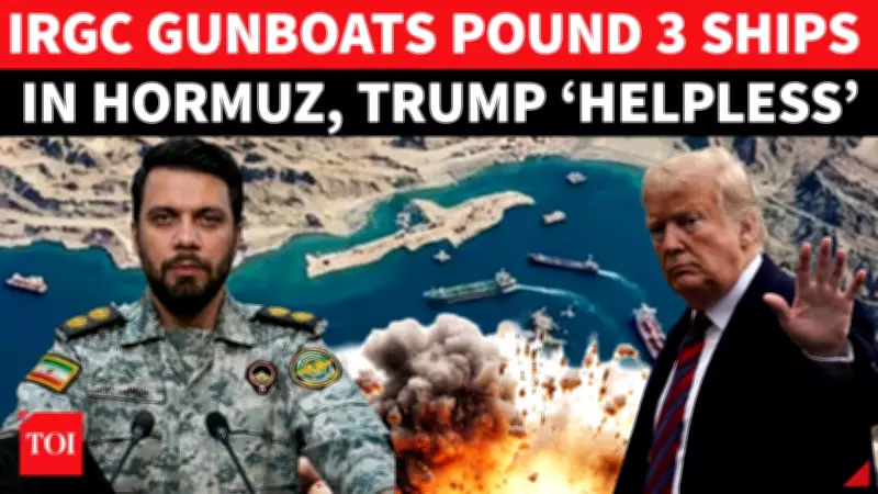 IRGC Navy Launches Deadly Strikes on Three Vessels, Stunning US Officials