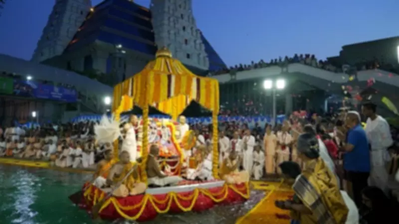 ISKCON Bangalore's 29th Brahmotsava Concludes with Massive Devotee Turnout