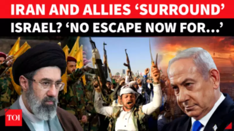 Israel Faces Coordinated Attacks From Lebanon, Iran, and Yemen on Multiple Fronts