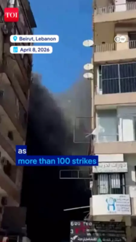 Israel Launches Devastating Airstrikes on Beirut, Over 300 Reported Dead