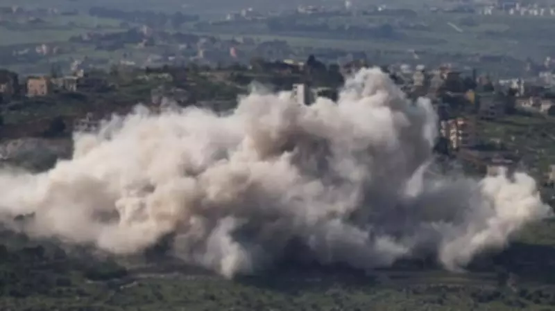 Israeli Strikes Hit East Lebanon Expanding Scope Despite Ceasefire