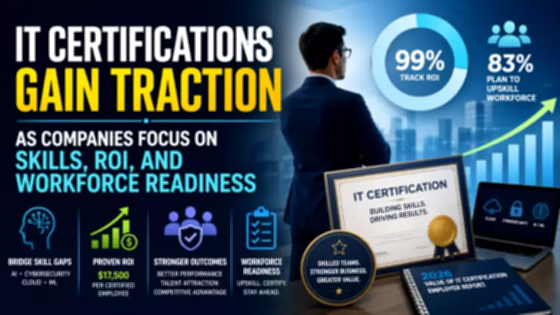 IT Certifications Become Key Workforce Strategy, New Report Shows