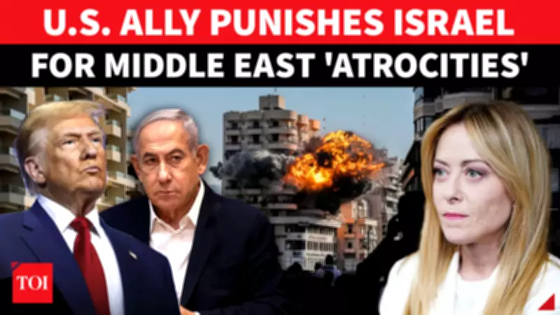 Italy Halts Defense Pact Renewal With Israel Over Middle East Military Actions