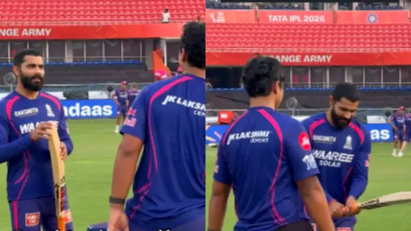 Jadeja's Bat Joke Highlights Sooryavanshi's Explosive Rise in IPL 2026