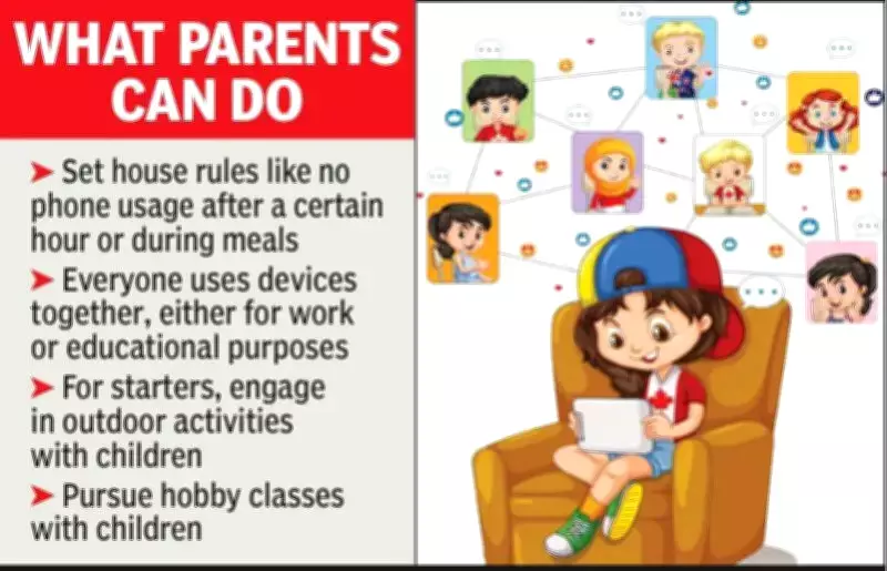 Jaipur Experts: Parents Must Lead by Example to Curb Kids' Screen Addiction