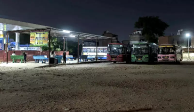 Jaipur's Transport Nagar Bus Terminal Remains Incomplete, Poses Safety Risks