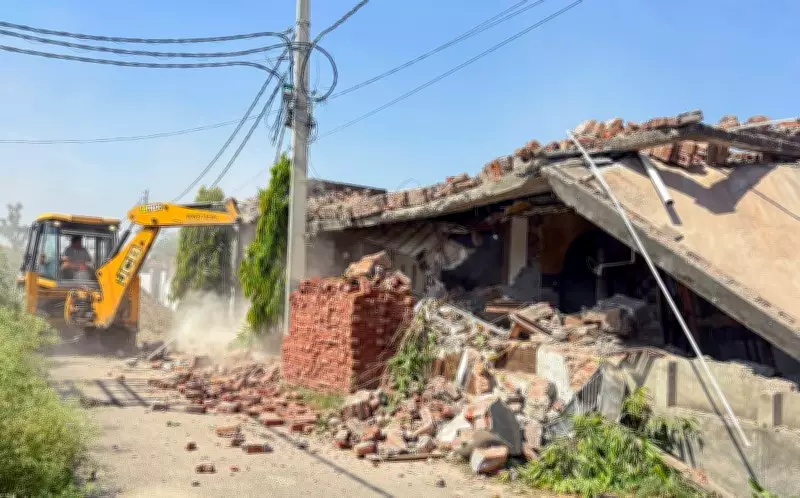 Jammu and Kashmir: Drug Peddlers' Homes Demolished, Narcotics Worth Rs 3 Crore Seized