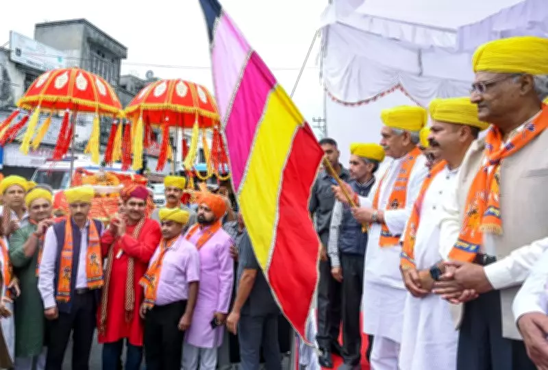 Jammu & Kashmir LG Manoj Sinha Flags Off Parshuram Jayanti Shobha Yatra in Jammu