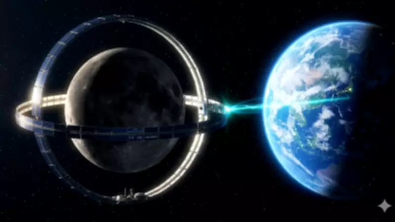Japan's Lunar Solar Ring: A Moon-Based Power Plant for Limitless Earth Energy