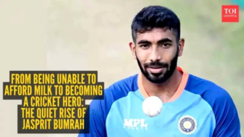 Jasprit Bumrah's Inspiring Journey: From Humble Beginnings to Cricket Stardom