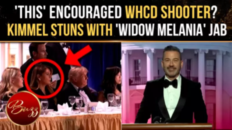 Jimmy Kimmel Faces Backlash Over Melania Trump 'Widow' Joke Amid WHCD Shooting