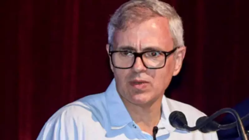 J&K CM Omar Abdullah Refuses to Cut Tricolour Ribbon at Srinagar Event