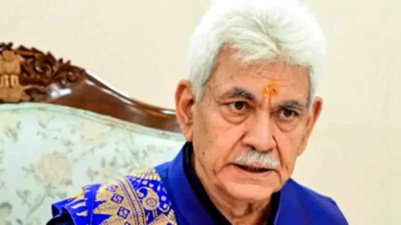 J&K LG Sinha Dismisses Two Govt Employees with Terror Links Under Zero-Tolerance Policy
