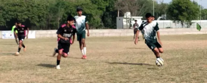 Jodhpur Academy vs Jhunjhunu in Rajasthan U-20 Football Final in Chittorgarh