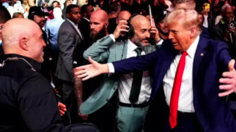 Joe Rogan Clarifies Interaction with Trump at UFC 327, Denies Rift