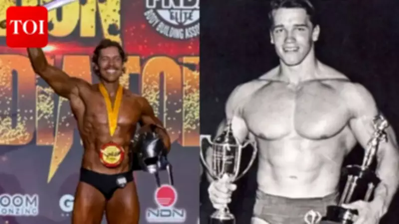 Joseph Baena Wins Second Bodybuilding Title, Earns Pro Card with Arnold's Guidance