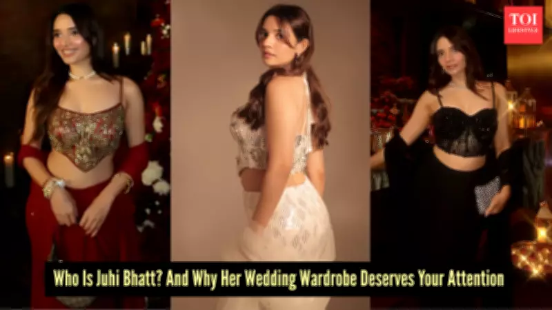 Juhi Bhatt's Fusion Fashion: Redefining Wedding Wear with Modern Elegance