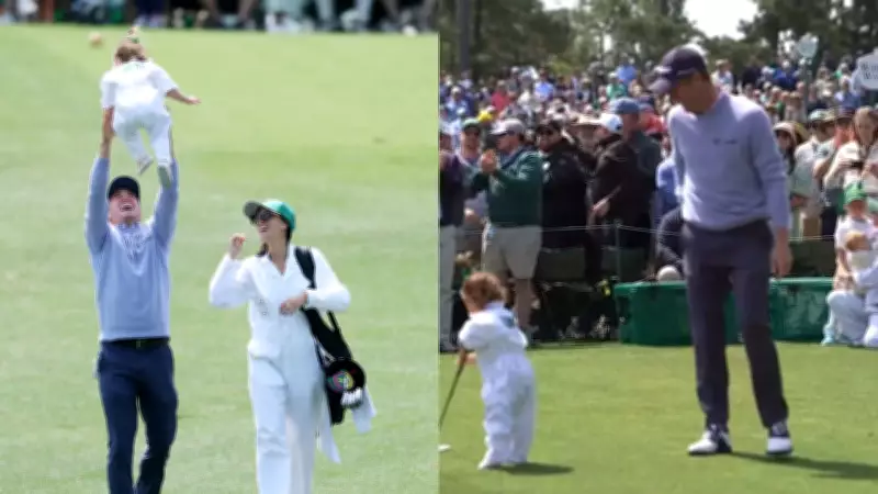 Justin Thomas' Daughter Steals Show at Masters Par 3 Contest with Heartwarming Moment