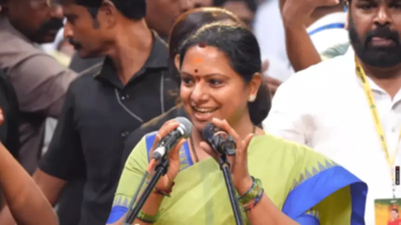 K Kavitha Launches New Party Provisionally Named Telangana Rakshana Sena