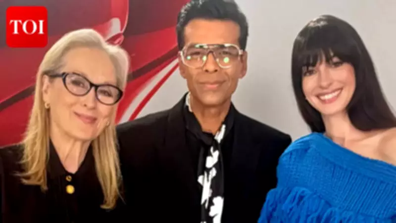 Karan Johar Meets Meryl Streep, Reveals 'Devil Wears Prada' Obsession