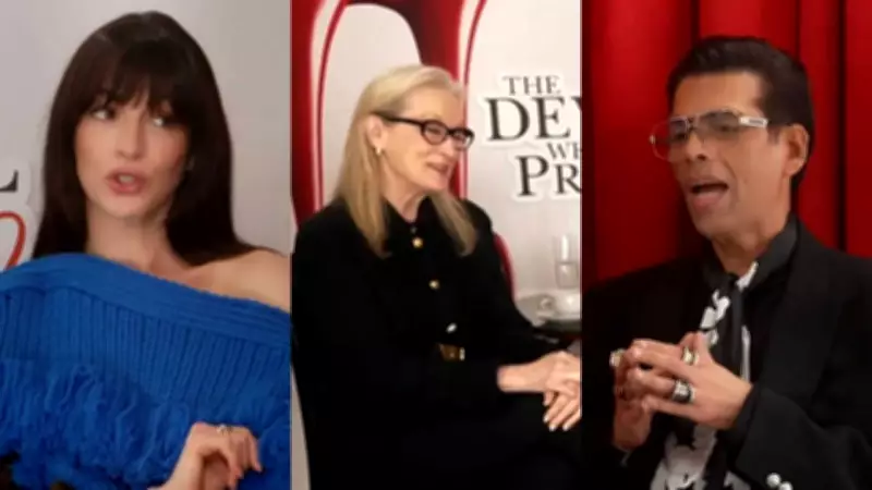 Karan Johar's Fanboy Moment with Meryl Streep and Anne Hathaway in Tokyo