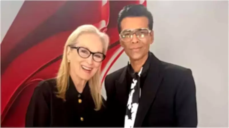 Karan Johar's Viral Phone Moment with Meryl Streep Ahead of Devil Wears Prada 2