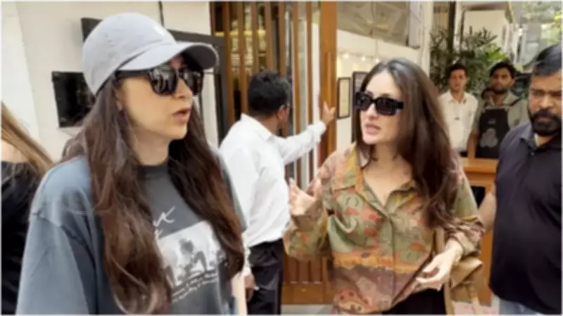 Kareena Kapoor Khan Meets BFFs Amrita Arora and Karisma Kapoor for Japanese Lunch